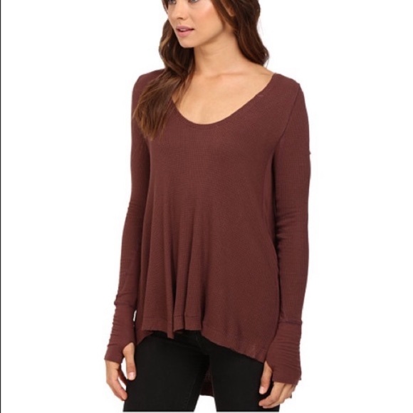 Free People Tops - We the free soft Henley top